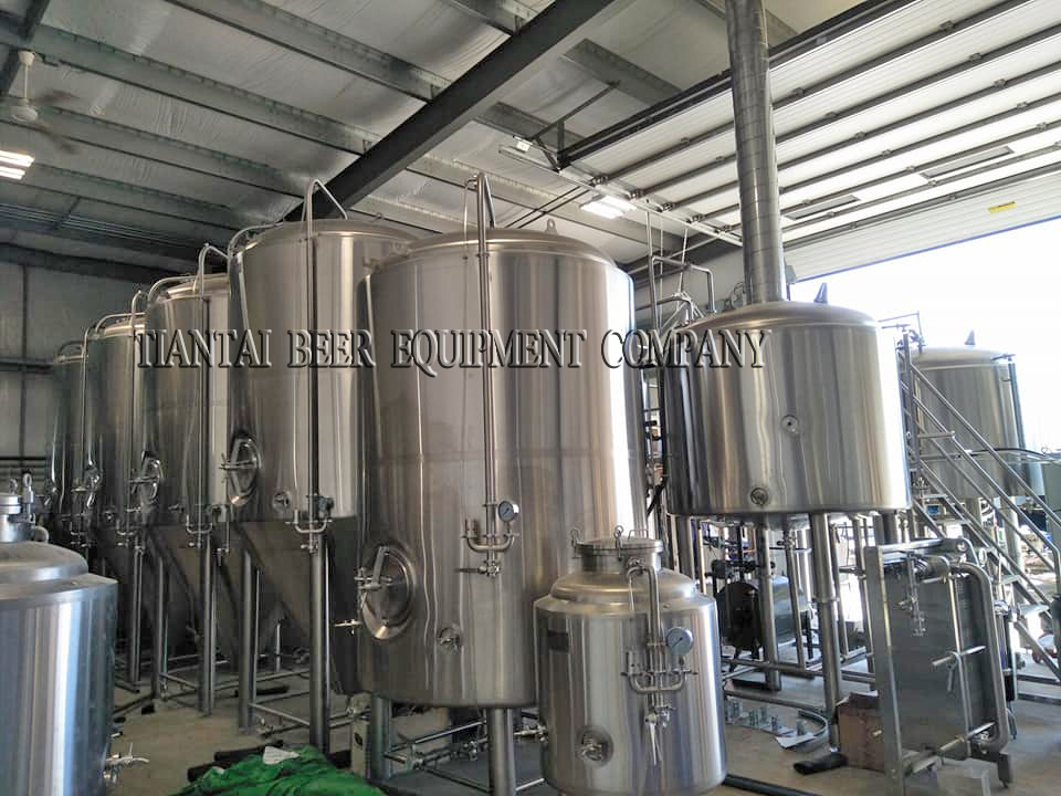 <b>2000L brewery equipment installation in</b>